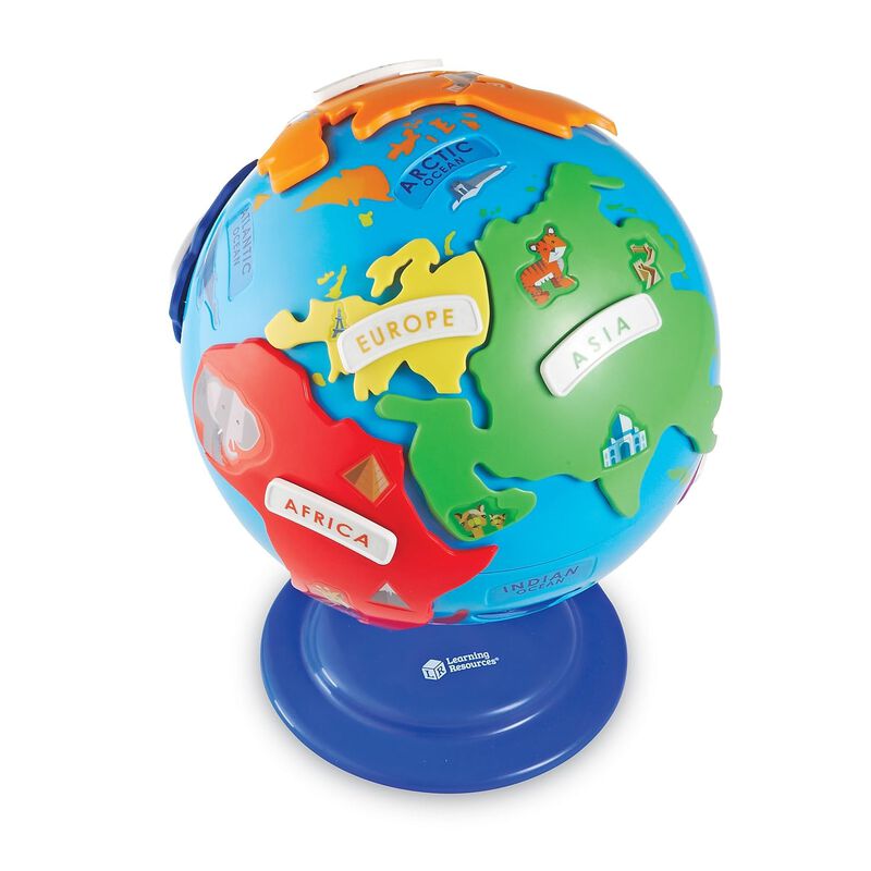 Puzzle Globe Learning Resources, 14 Piezas, Par... image number null