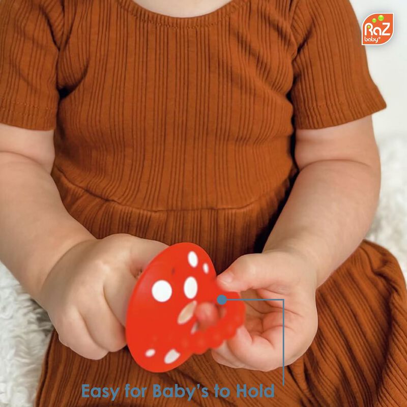 Teether Razbaby Chompy Para Beb&eacute;s Y Beb&eacute;s De M&aacute;... image number null