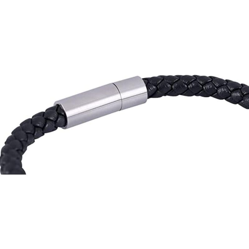 Pulsera Hombre, Brazalete Acero Inoxidable, Reg... image number null