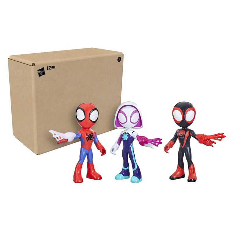 Figuras De Acci&oacute;n Spidey Y Sus Incre&iacute;bles Amigo... image number null