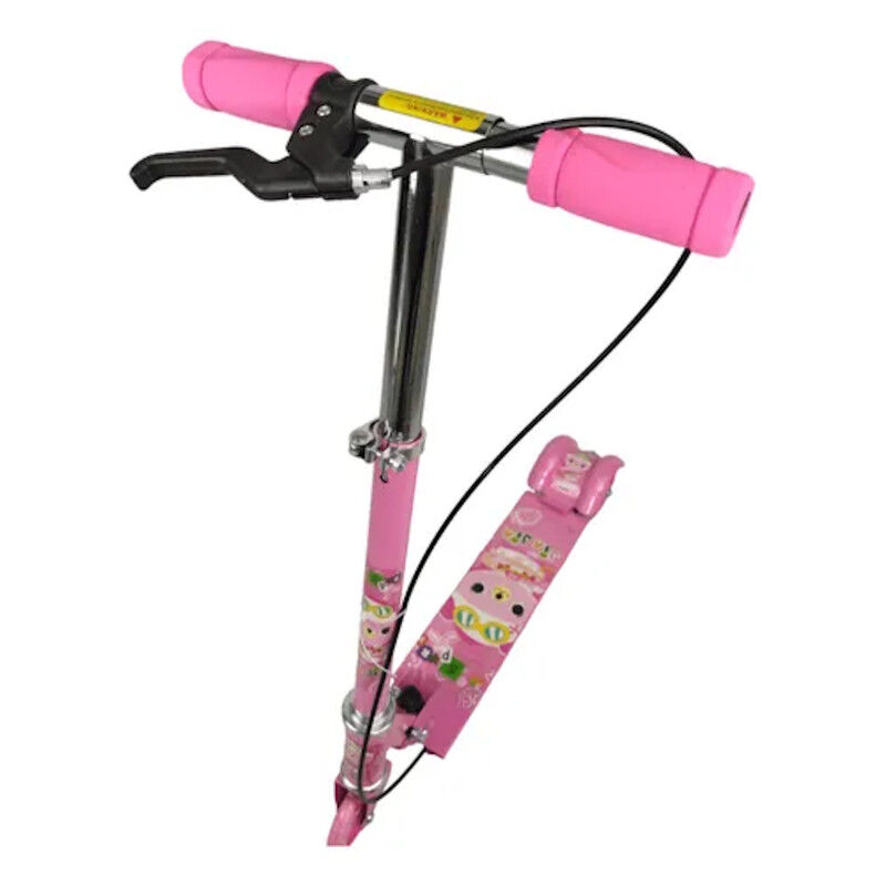 Patin Del Diablo Rosa Scooter Tres Llantas Con ... image number null