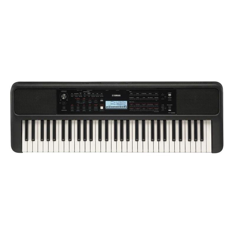 Yamaha PSR-E383 Teclado 61 Teclas Sensibles Ant... image number null