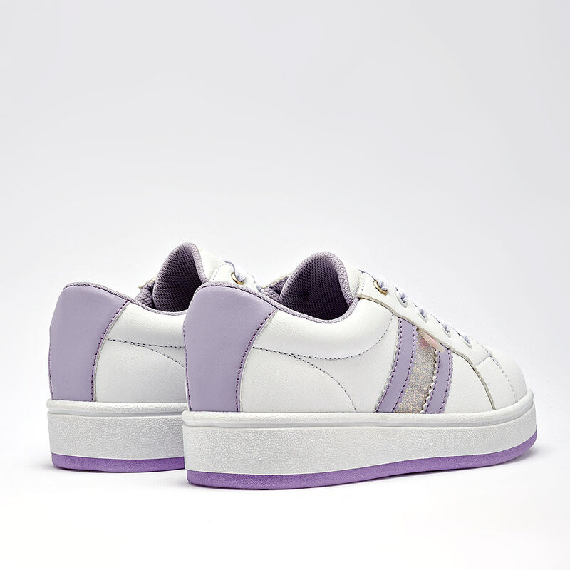 Moramora tenis para ni&ntilde;a blanco lila cod 140661... image number null