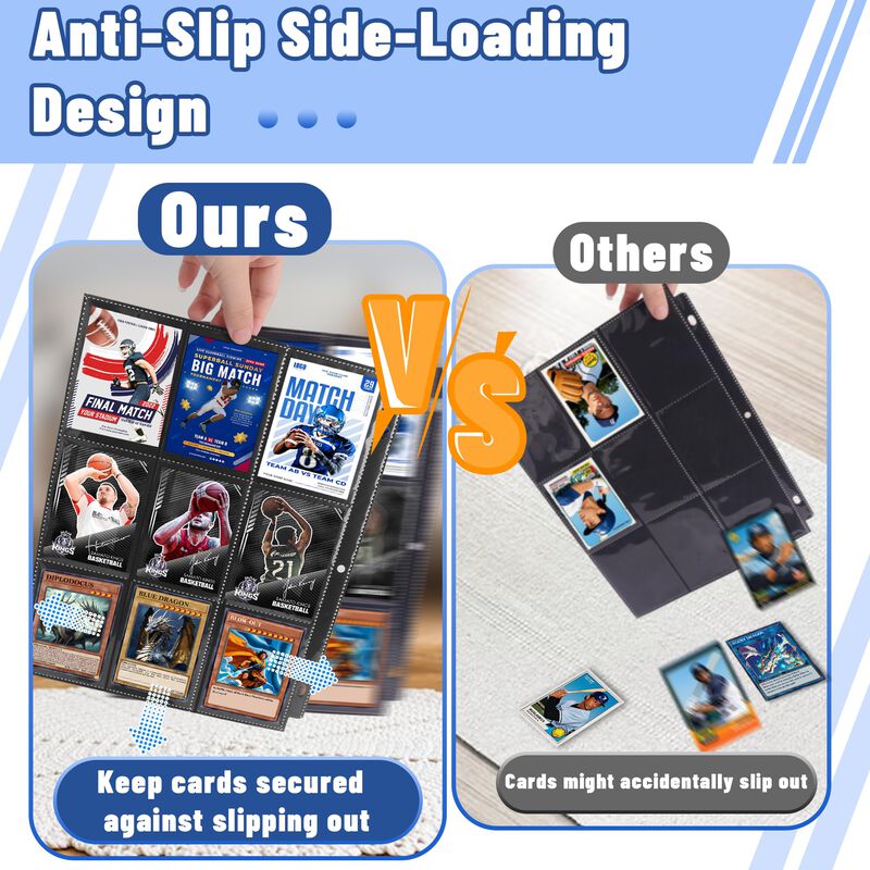 Kitoyz - Carpeta Con Fundas Para Cartas, 900 Bo... image number null