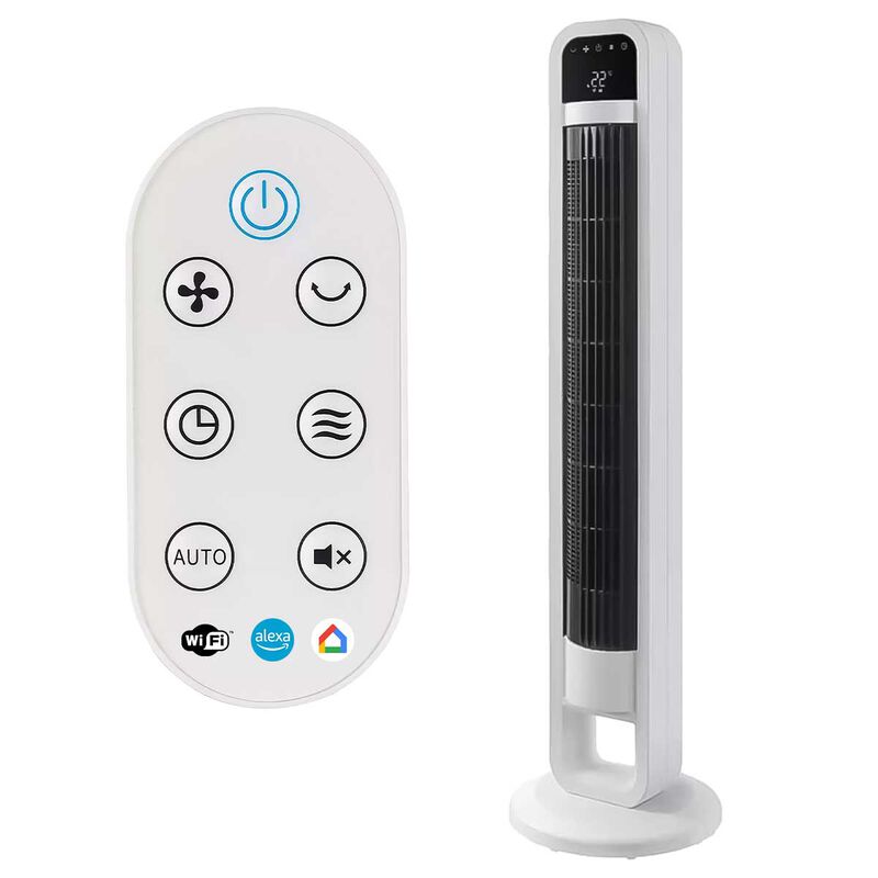 Omnibreeze Ventilador De Torre Funciona Con Ale... image number null