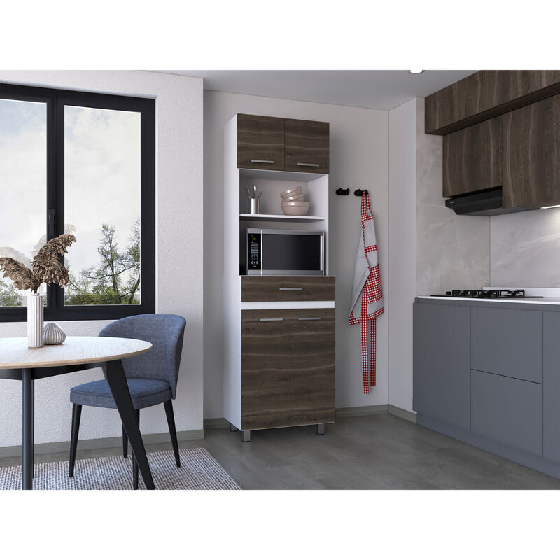 Modulo Microondas Eris Milan Y Blanco Virtual M... image number null