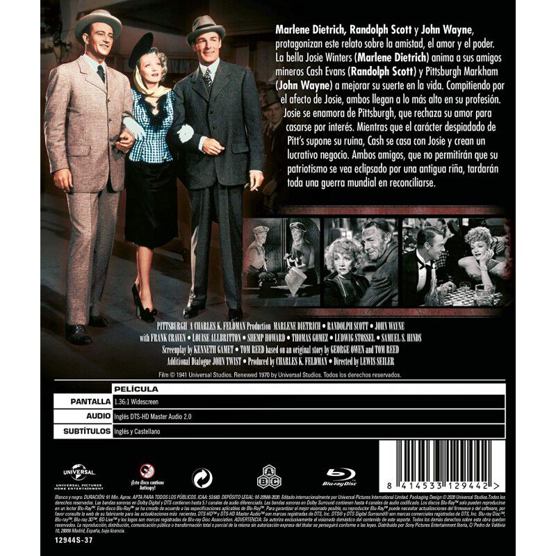 Forja De Corazones (vose) [blu-ray] (1942) Pitt... image number null