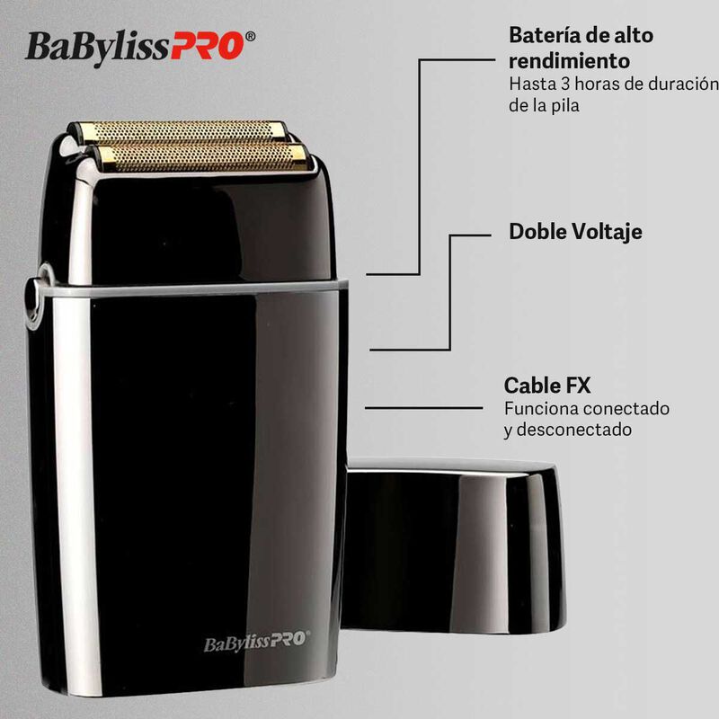 Rasuradora Fx02 Babyliss Pro Negra Corte Al Ras... image number null