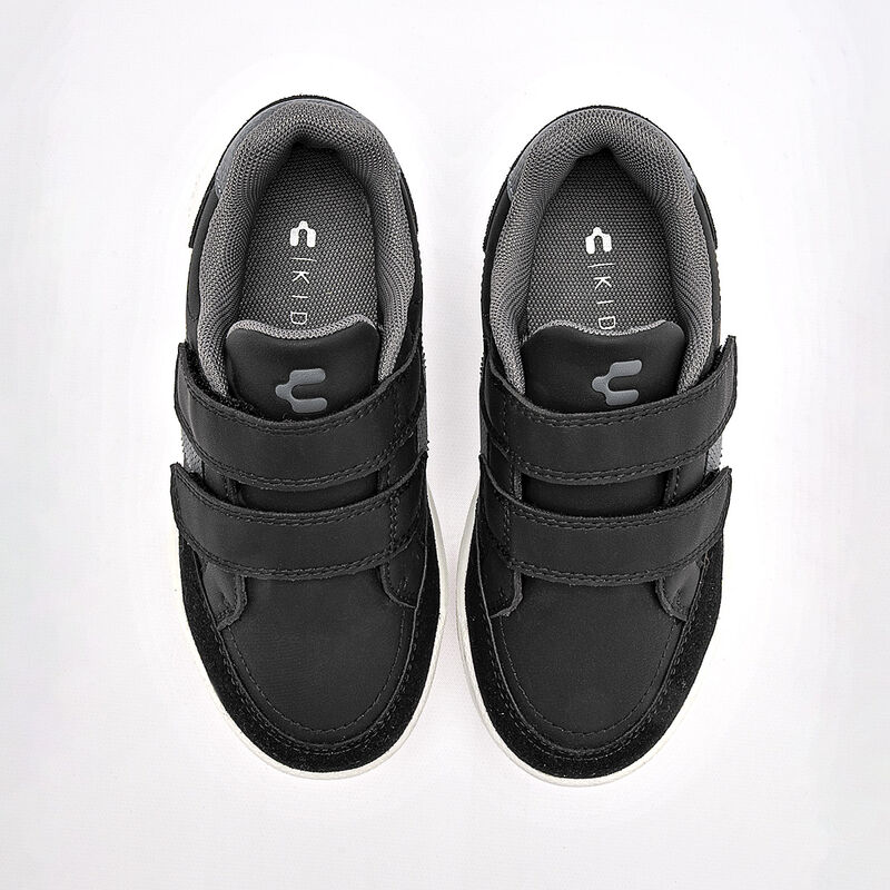 Charly tenis para ni&ntilde;o  negro gris cod 139631-D image number null