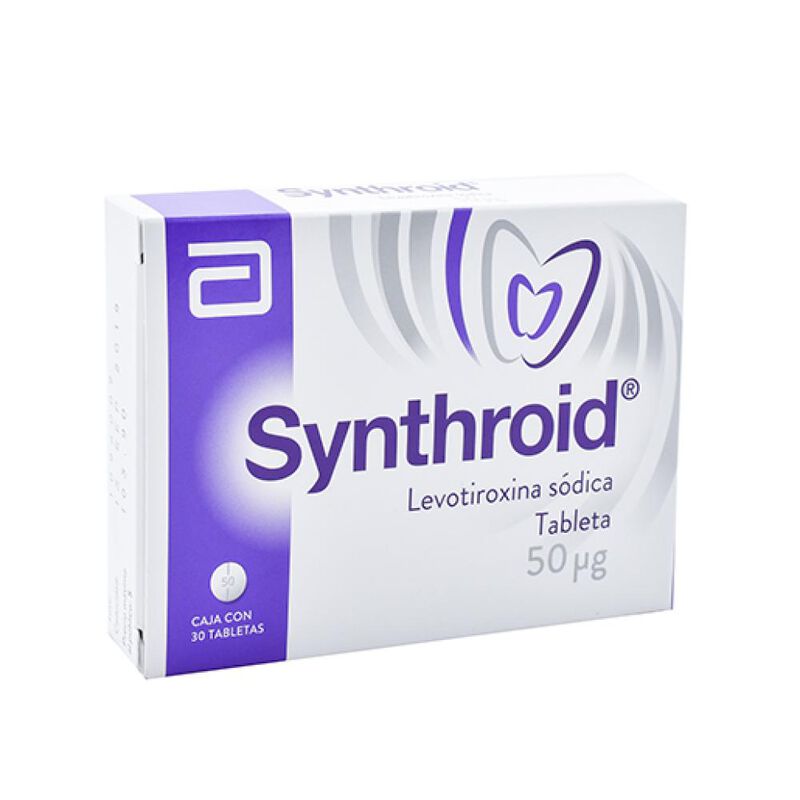 Synthroid 50 Mcg 30 Tableta(s) image number null