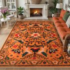 Alfombra Moynesa 244x152 Cm Lavable Bohemia Floral