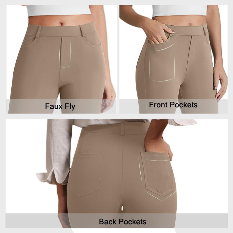 Pantalones de Trabajo Dlooda para Mujer - Estil... image number null