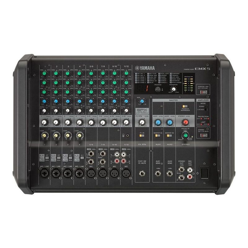 Yamaha Emx5 Mezcladora Con Poder Integrado 12ch... image number null