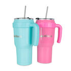 Termo de Acero Inoxidable Doble Pared Vaso T&eacute;rmico 2 Piezas 1.2 Litros, Hikeo, 83868