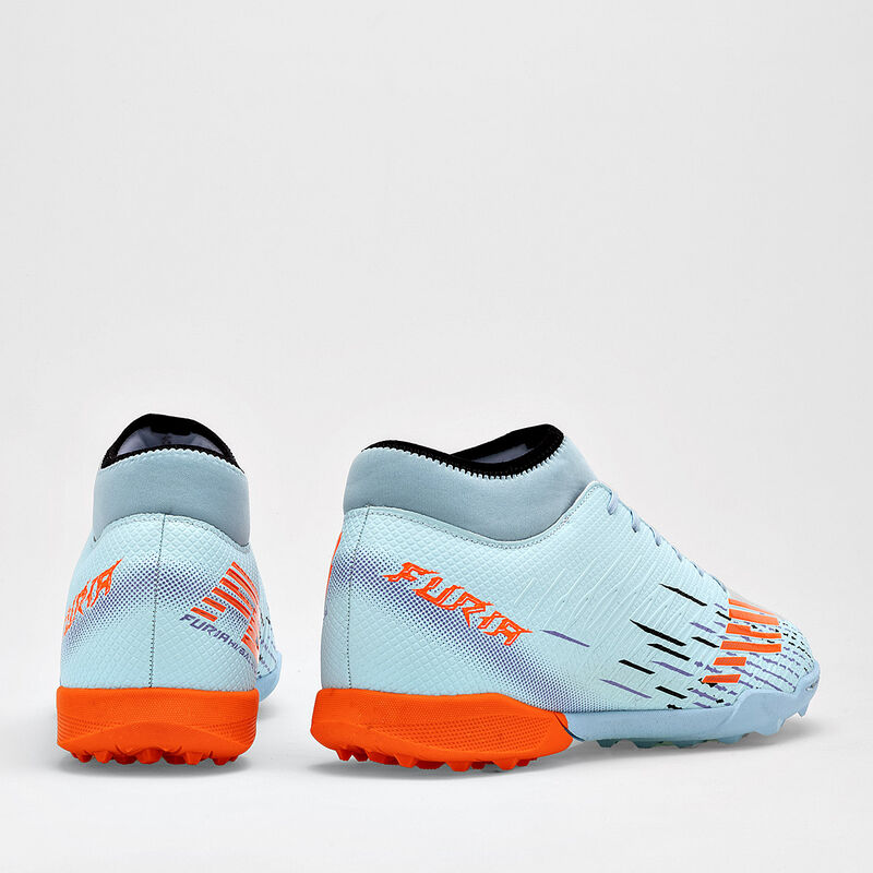 Furia Tenis De F&uacute;tbol Para Mujer Azul Naranja C... image number null