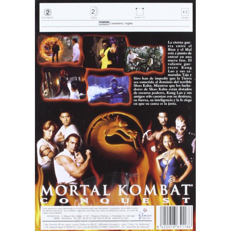 Mortal kombat conquest [DVD] image number null