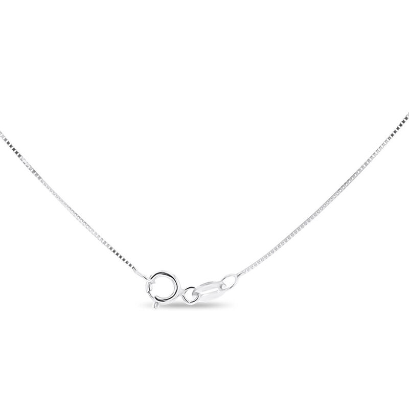 Dije De Oro Blanco 14k Con Perla Y Diamantes image number null