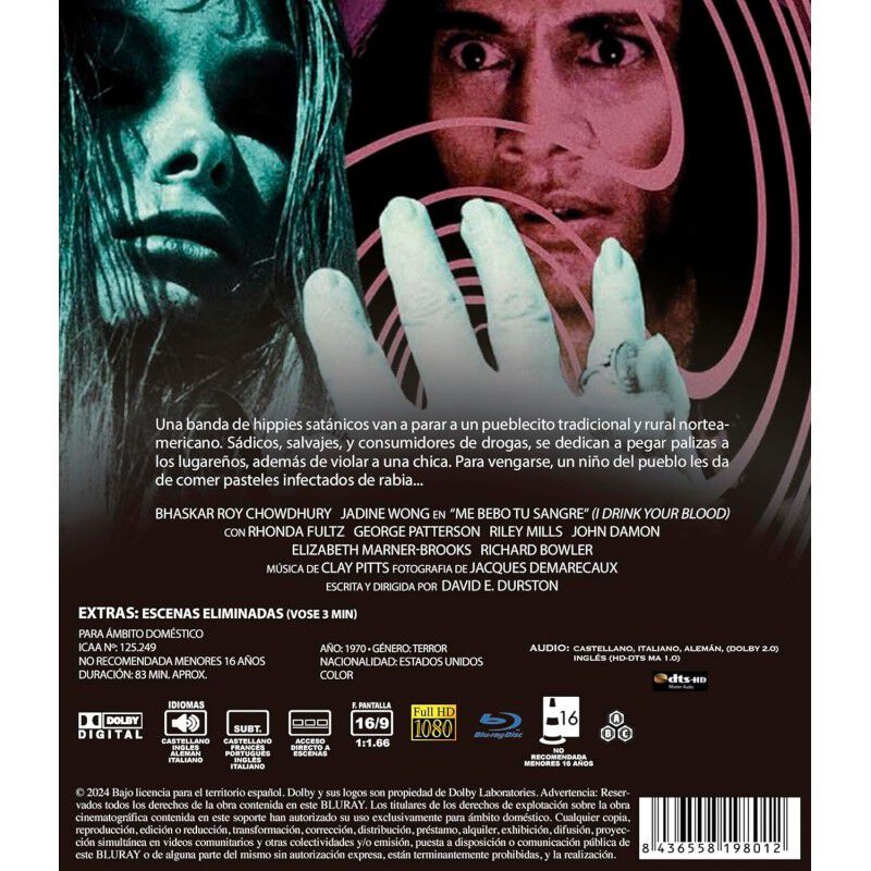 Me Bebo Tu Sangre [blu-ray] (1970) Bebo Tu Sang... image number null