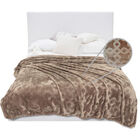 Cobertor Siberia borrega King size 2.35M X 2.20M Beige