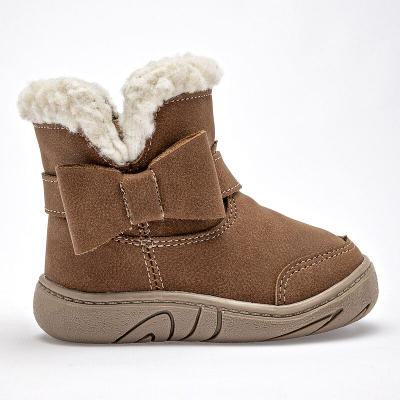 Ensue&ntilde;o Botitas para beb&eacute; ni&ntilde;a. Caf&eacute; image number null