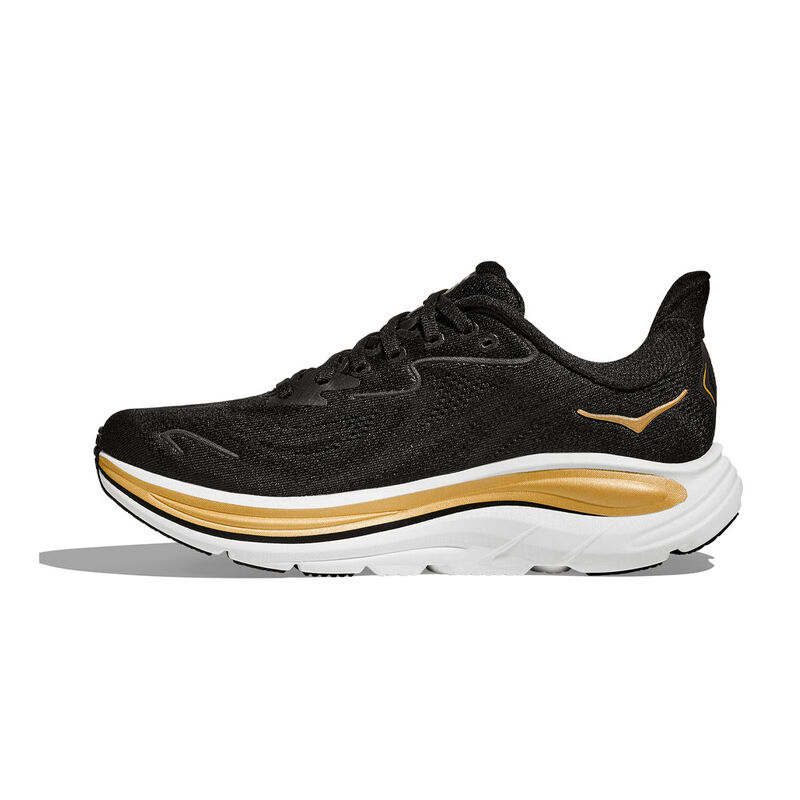 Tenis Hoka para Mujer Clifton 10 Negro-Dorado image number null