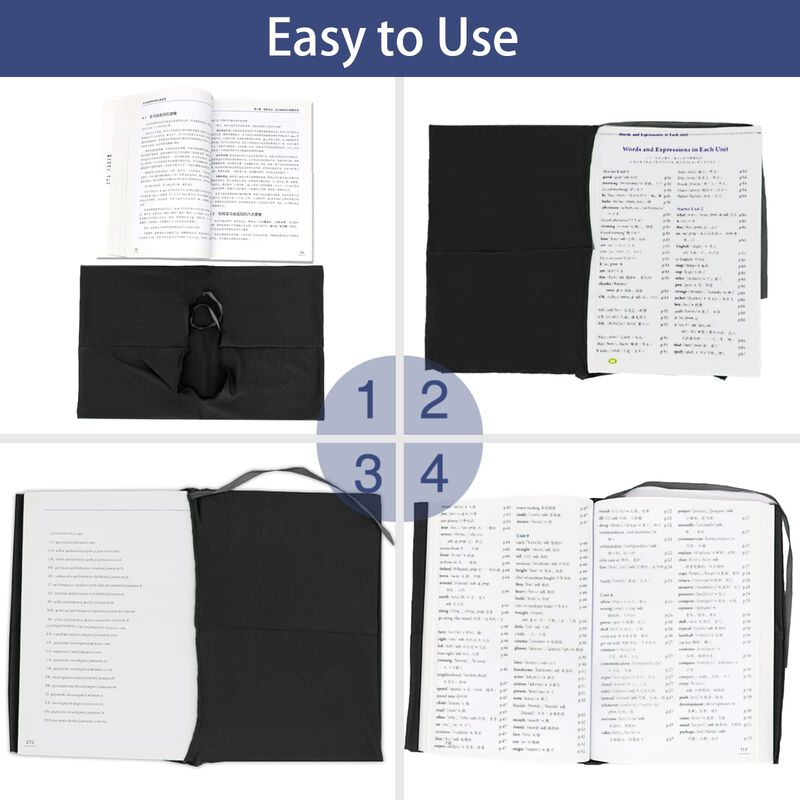 Fundas El&aacute;sticas Negras Para Libros Kicnic, Pac... image number null