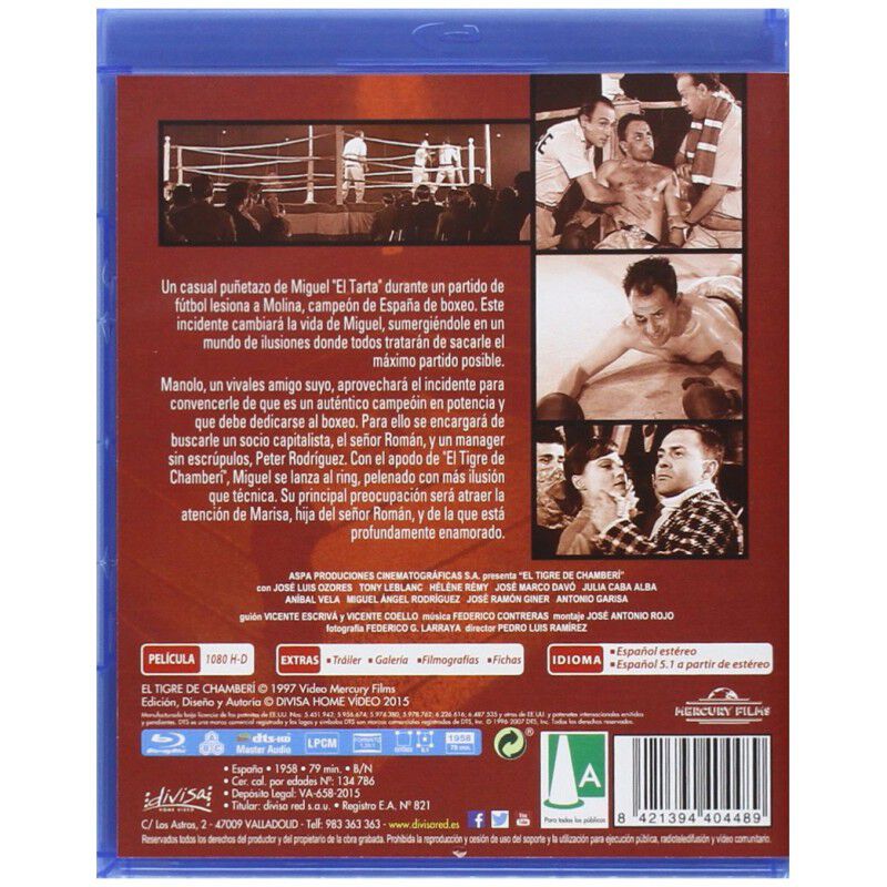EL TIGRE DE CHAMBER&Iacute; (BLU-RAY) image number null