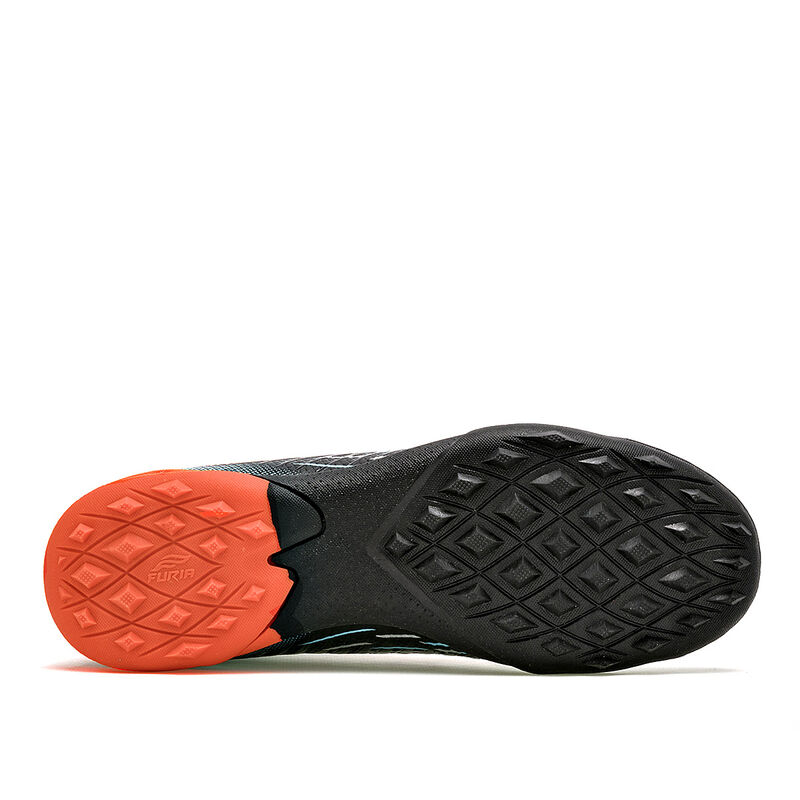 Furia Tenis De F&uacute;tbol Para Hombre Negro Naranja... image number null