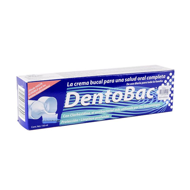 Pasta Dental Dentobac 150 Ml image number null