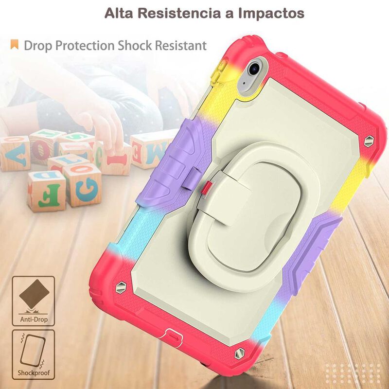 Funda TEKKU HandleD uso rudo para iPad 9 iPad 8... image number null