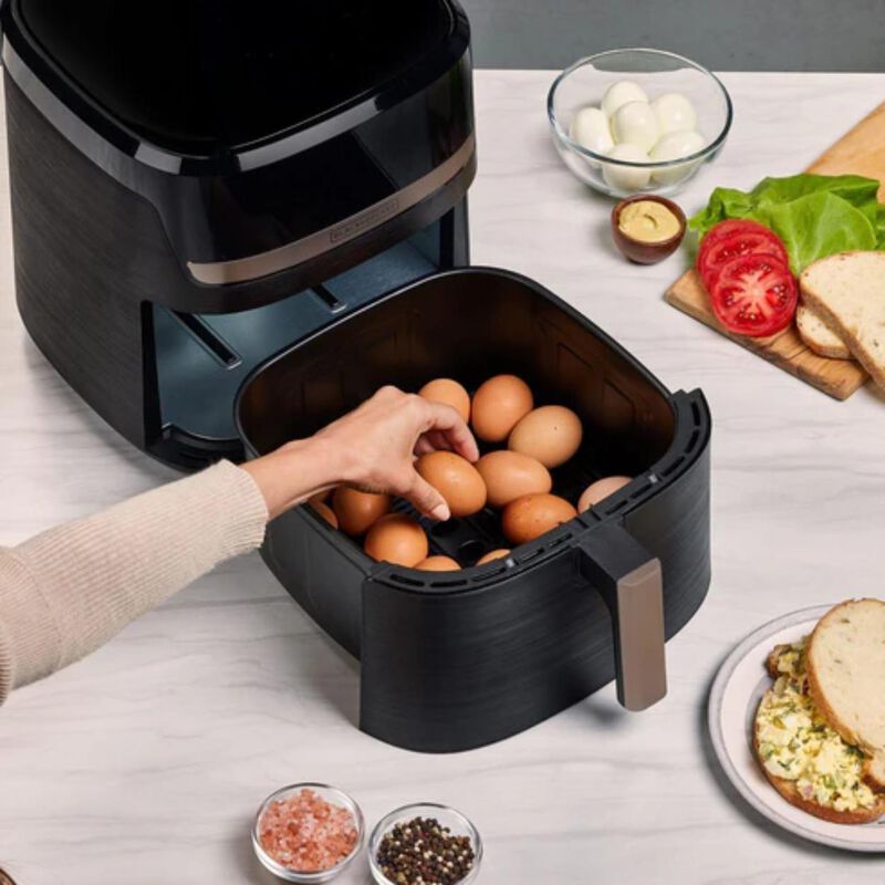 Freidora De Aire Black And Decker 8 Litros Negr... image number null