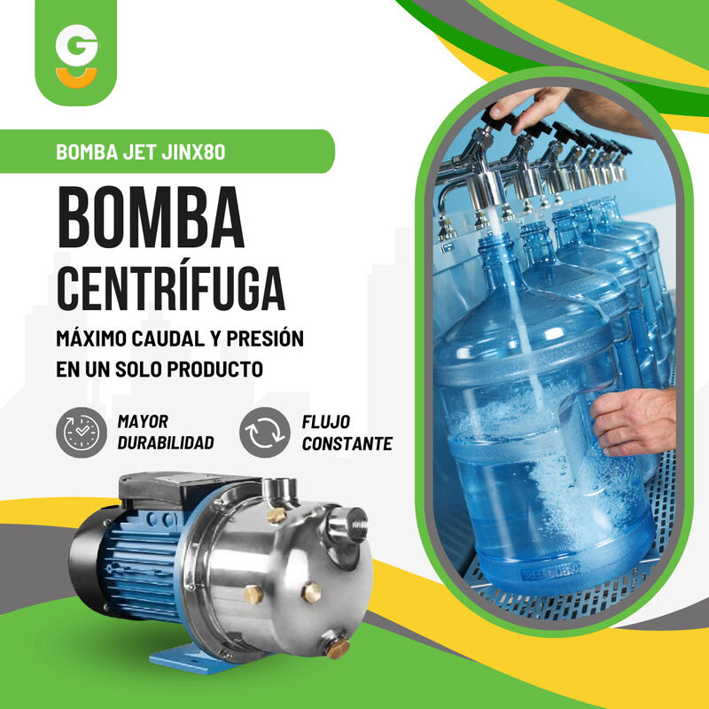 Bomba Periférica Jet 1 Hp 750w 127v Jinx80 image number null