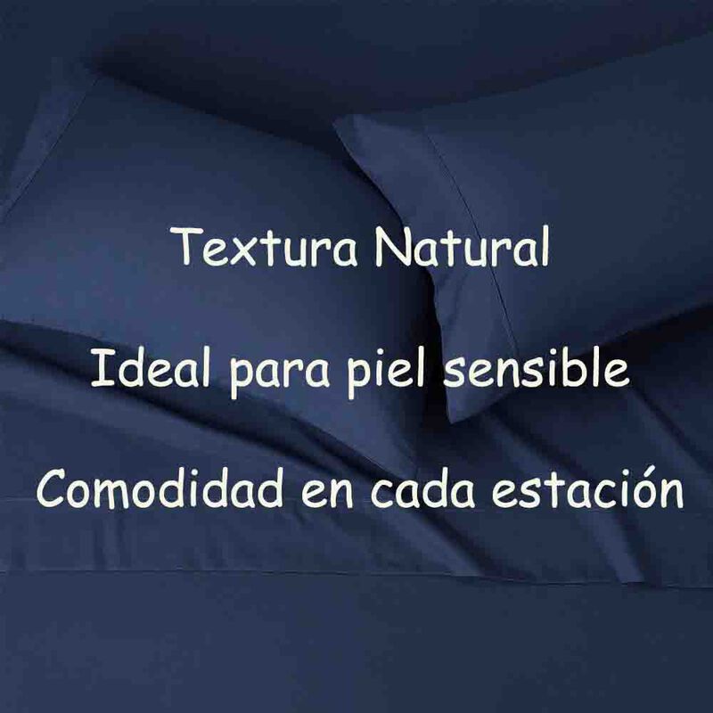 Juego de S&aacute;banas Queen Size 100% Algod&oacute;n Premiu... image number null