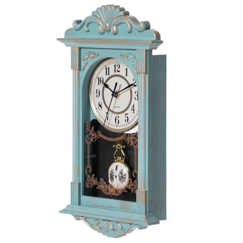 Reloj De Pared Estilo Reloj De Abuelo Vintage C... image number null