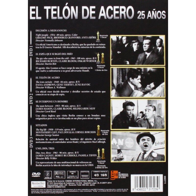Pack El Tel&oacute;n De Acero (dvd) image number null