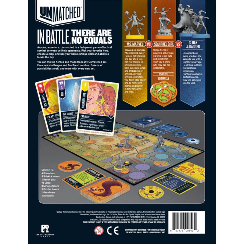 Juego De Mesa Inigualable: Marvel - Teen Spirit... image number null