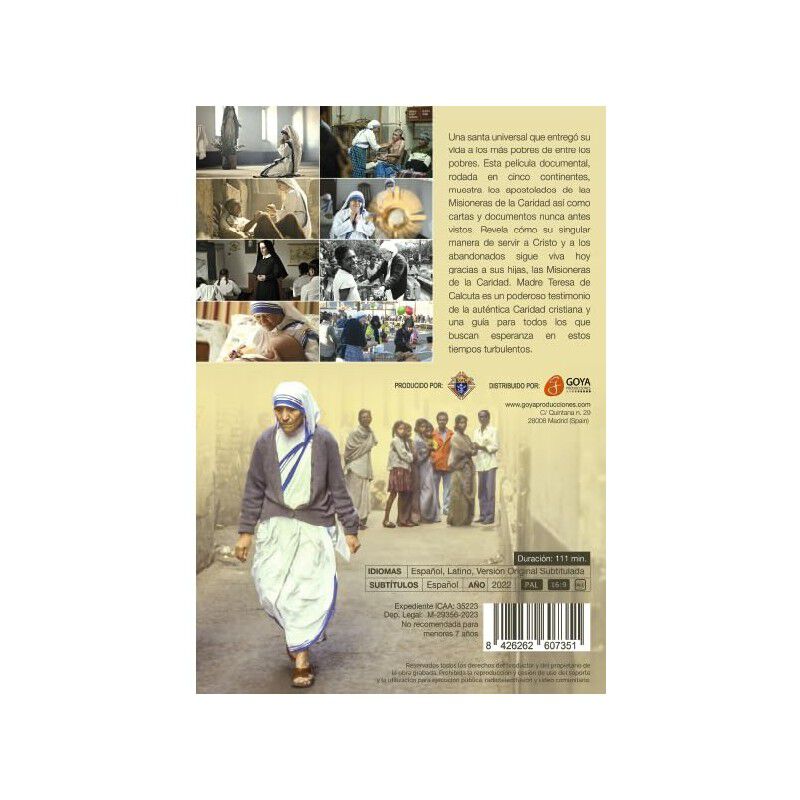 Madre Teresa: no hay Amor m&aacute;s grande (DVD) [DVD... image number null