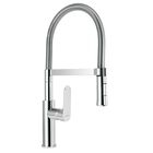 Monomando Cromo Nariz Flexible para Fregadero Riviera