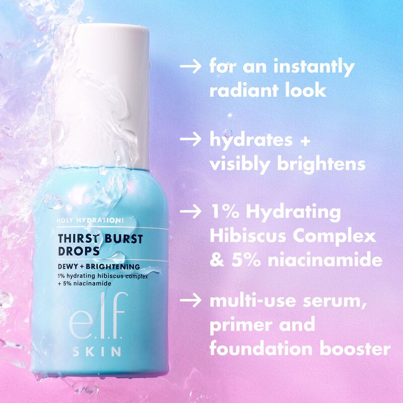 S&eacute;rum E.L.F. Skin Holy Hydration! Thirst Burst ... image number null