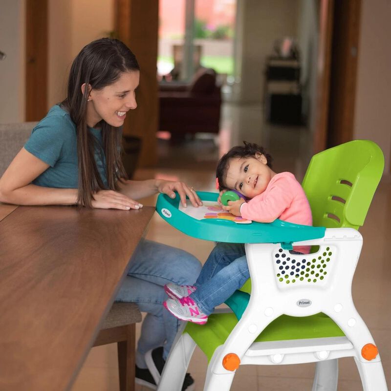 Silla Periquera Beb&eacute; Prinsel Caddy Con Mesa Act... image number null