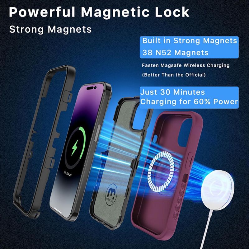 Funda Mybat Maverick Mag Clip Para Iphone 15 Pr... image number null