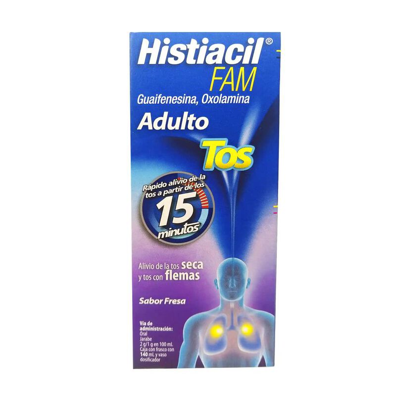 Histiacil Fam Adulto 2g / 1g 140ml image number null
