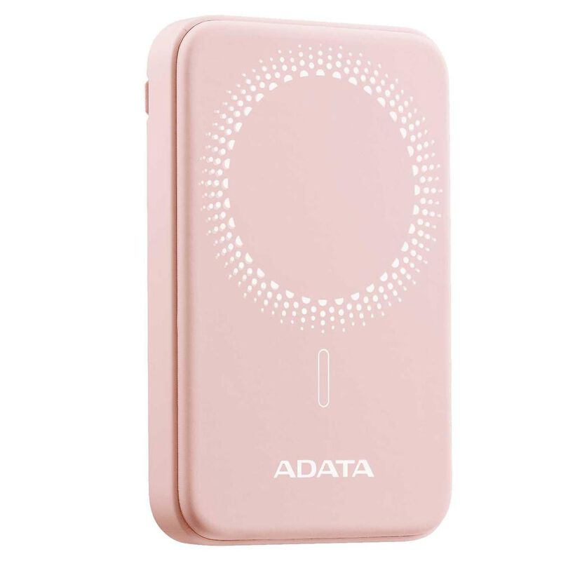 Bater&iacute;a Externa ADATA Mag 5000mAH Rosa Powerban... image number null