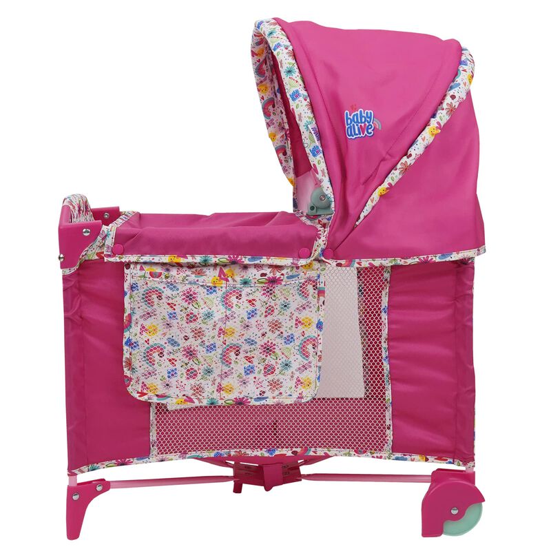 Play Yard Baby Alive Deluxe Pink Rainbow Para M... image number null