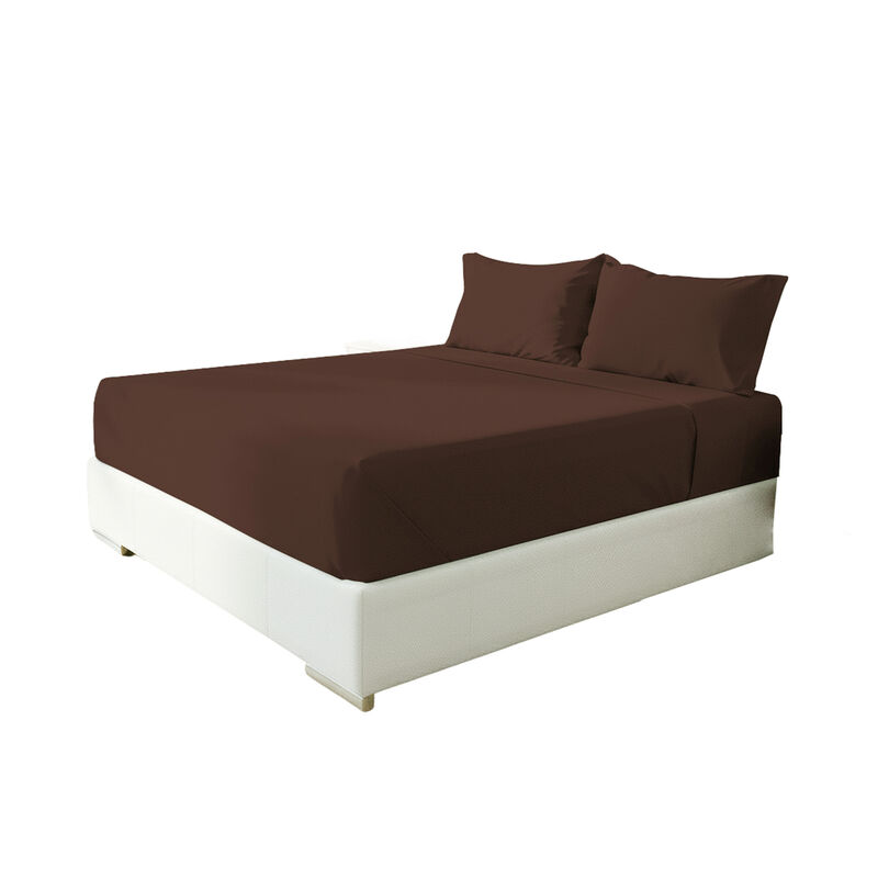 Sabana Wash Matrimonial 190x 245cm Chocolate image number null