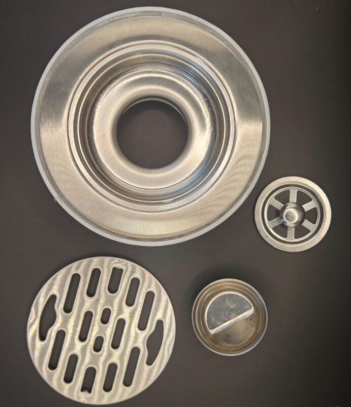 Desag&uuml;e Coladera M-0211-1 Acero Inox 12X12 C/At... image number null