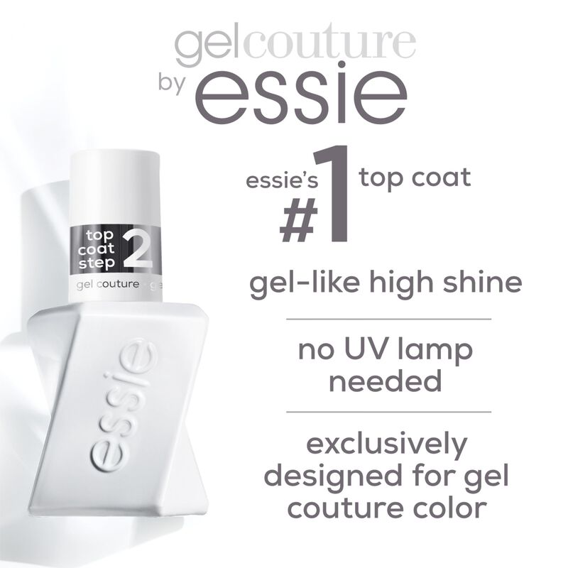 Esmalte De U&ntilde;as Essie Gel Couture, Capa Superio... image number null