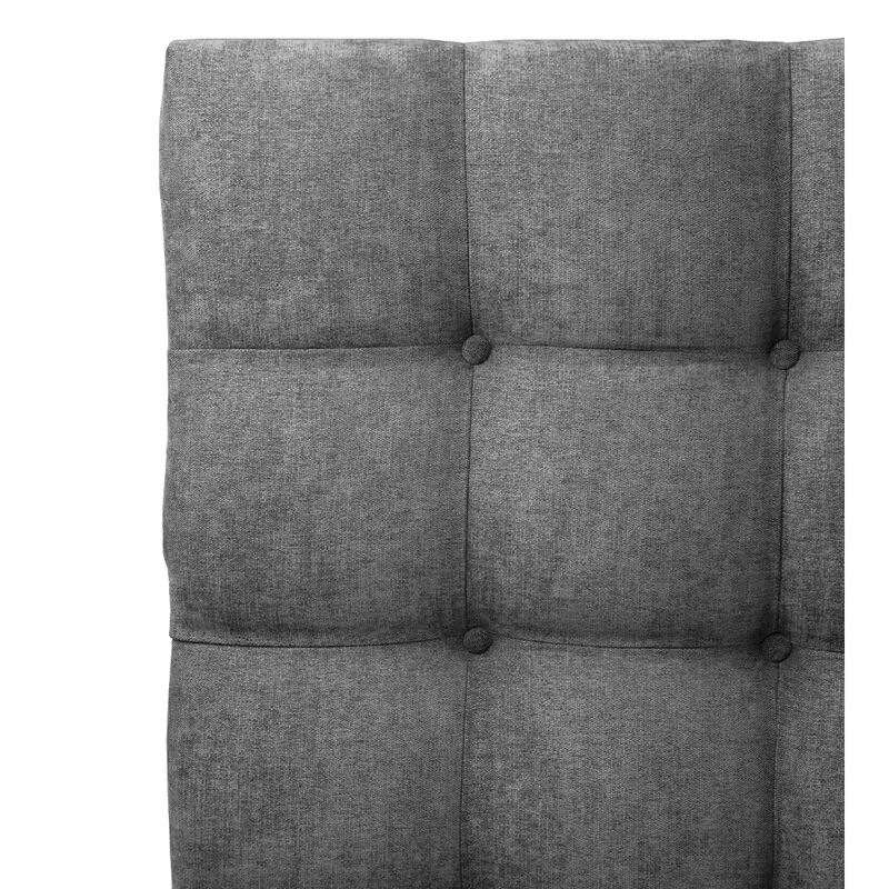 Cabecera Queen Size Trinity Slip Gris Oscuro image number null