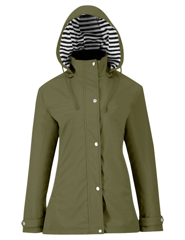 Chamarra Impermeable Casual Ligera Mujer image number null