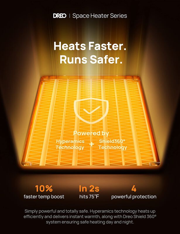 Sensor De Movimiento Space Heater Dreo De 1500 ... image number null